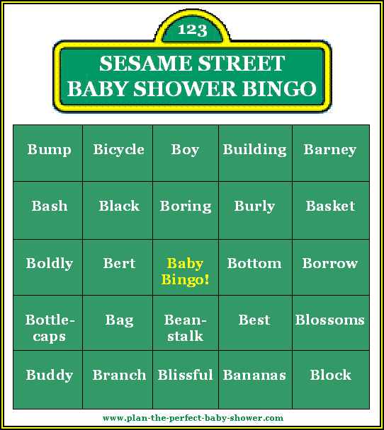 new baby shower games