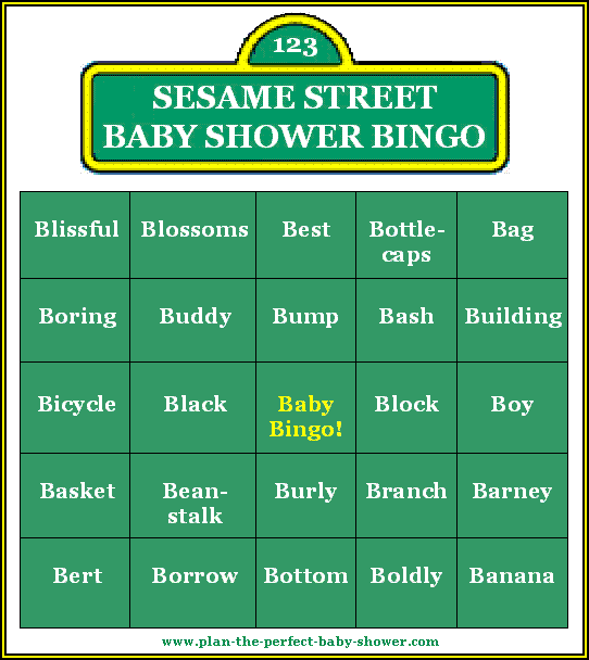 baby shower party game ideas