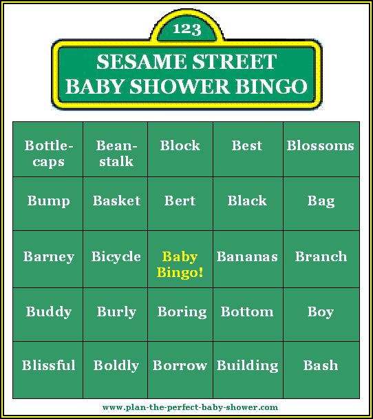 baby shower party game ideas