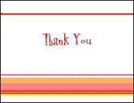 baby shower thank you notes