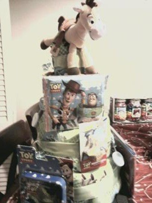 Toy Story Diaper Cake